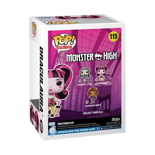 Monster High Draculaura Funko Pop! Vinyl Figure #115 - Image 3