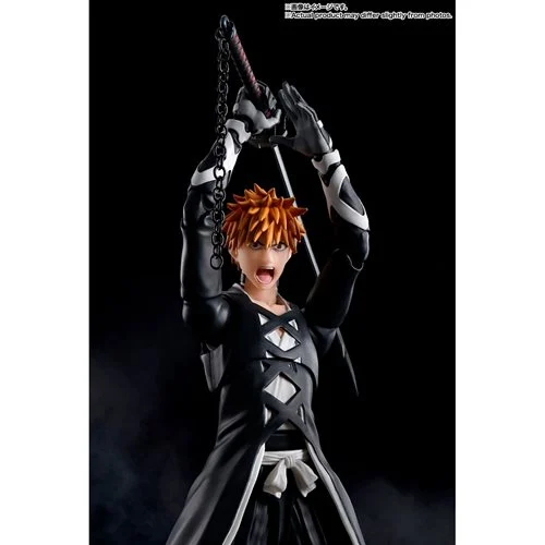 Bleach: Thousand-Year Blood War Ichigo Kurosaki Bankai Tensazagetsu S.H.Figuarts Action Figure - Image 4